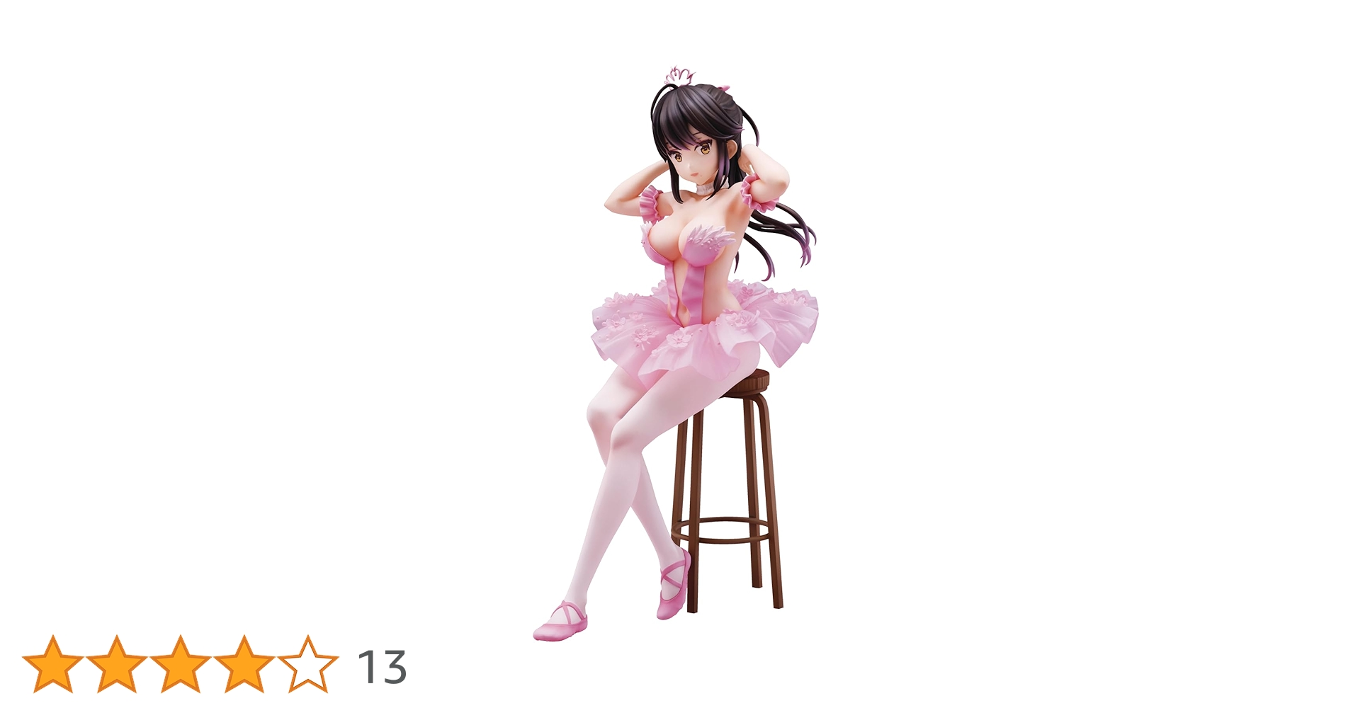 Anmi フラミンゴバレエ ポニーテールの子 フィギュア ユニオンクリエイティブ Anmiイラスト『フラミンゴバレエ団』ポニーテールの子 完成品